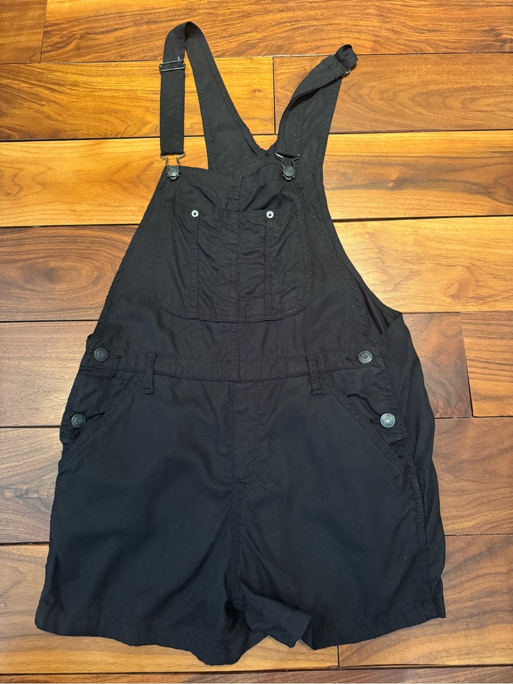TNA Black Short Overalls